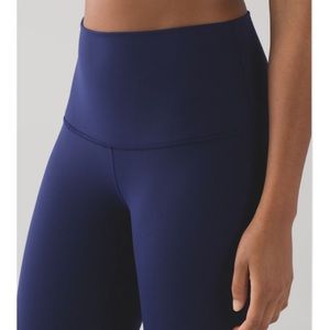LULULEMON blue high-rise wunder under 31”
